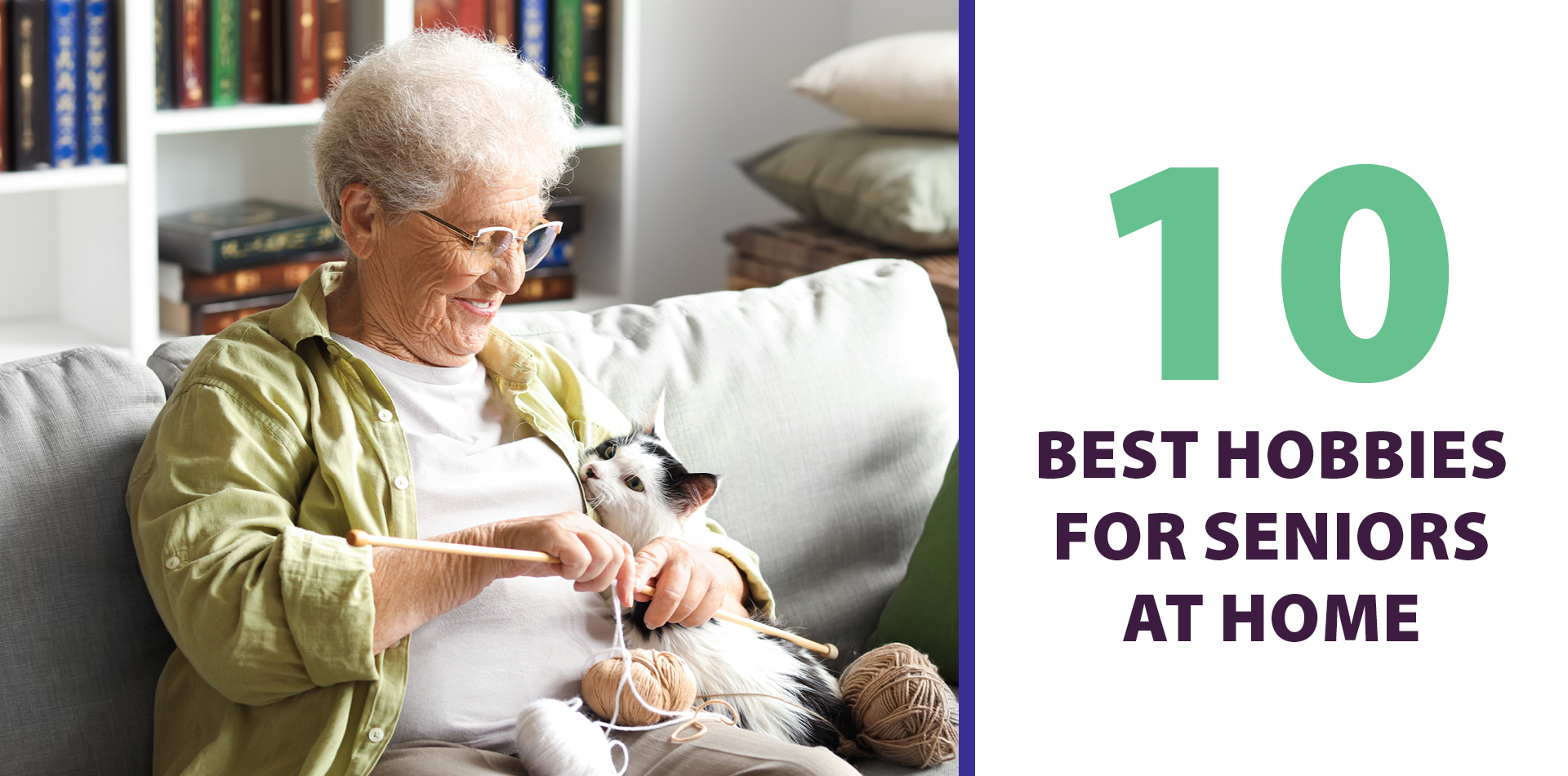 10 best hobbies for seniors at home